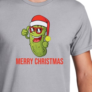 Pickleball shirt, pickleball player, Merry Christmas, Holiday t-shirt, funny pickleball, pickleball gifts, pickleball men, pickleball womens