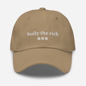 Bully the Rich Bestickte Mütze