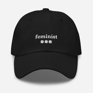 Embroidered Feminist Hat