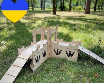 Giant castle for your lovely rabbit