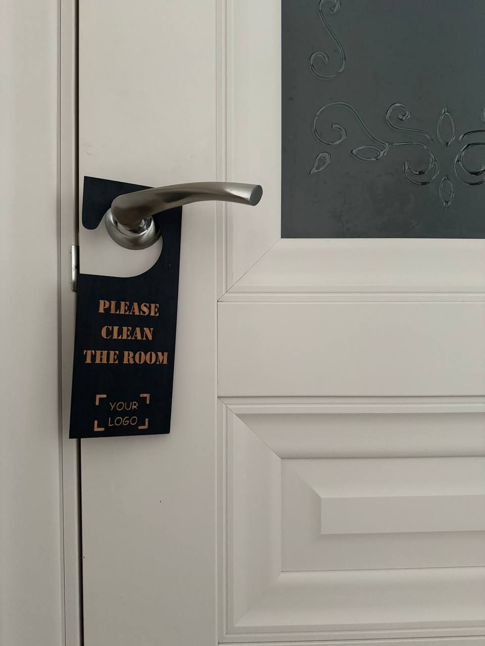 Set of 10 Hotel Room Door Signs - Durable & Customizable Door Hangers ...