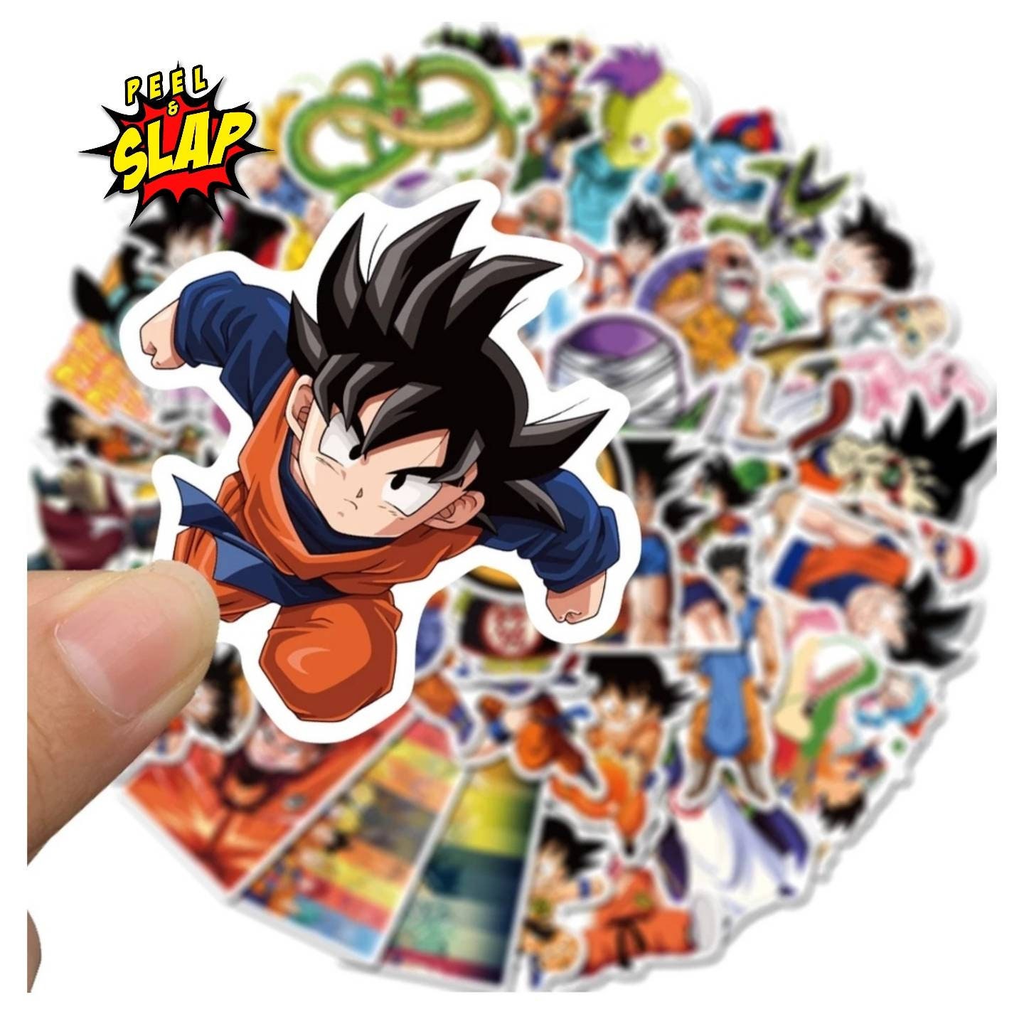 Dragon Ball Angry Kid Goku Sticker Sticker – Anime Town Creations