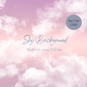 Rosa ljusa himmelöverlägg, blå himmel, ljusa himmelöverlägg, molnhimmelbakgrund Photoshop-överlägg JPEG