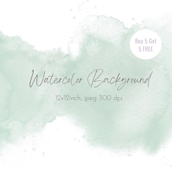 Light Green Sage Watercolor Background Clipart Abstract Background Watercolor Texture Blush Digital Paper Watercolor Background Scrapbook