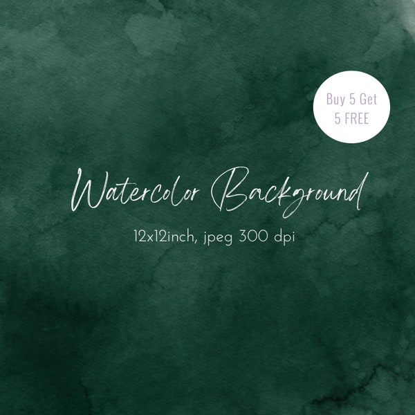 Dark Green Watercolor Background, Watercolor Paper, Background Watercolor Clipart Green Watercolor Washes Wedding Clipart-Watercolor Pattern