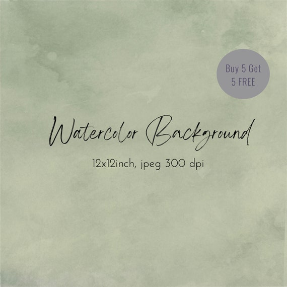 Light Green Watercolor Background Clipart Abstract Background - Etsy