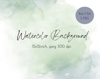 Sage Green Watercolor Background Clipart Abstract Background Watercolor Texture Blush Digital Paper Watercolor Background Wall Art Scrapbook
