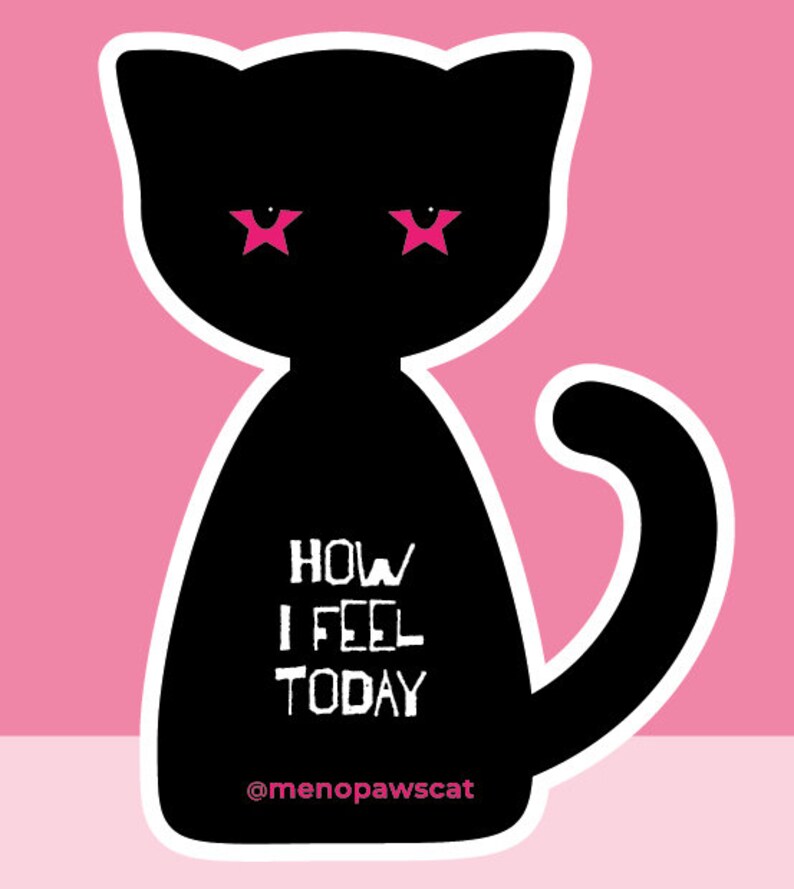 Menopaws Cat Menopause Symptom Tracker Etsy