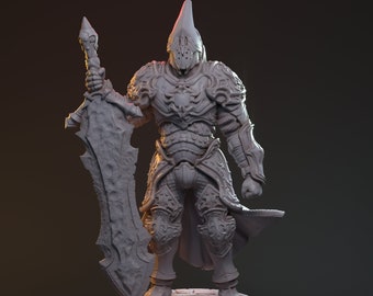 Mordred // the Merlin Chronicles // Mythreal Games // 75mm // Tabletop RPG // 3D printed