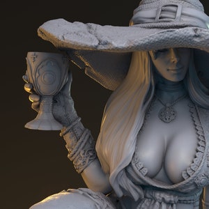 Merlin (NSFW) // the Merlin Chronicles // Mythreal Games // 75mm // Tabletop RPG // 3D printed