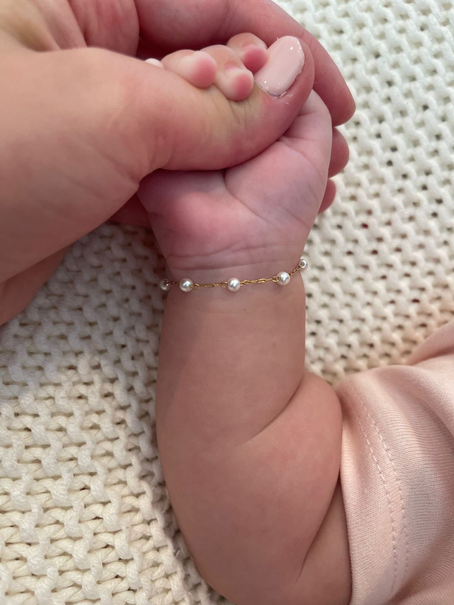 Baby Mini Circle Bracelet – Truly Kustom Jewelry