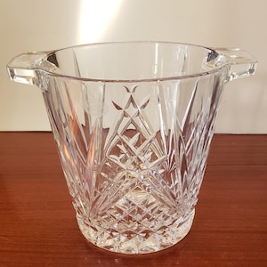 Royal Gallery France Large Crystal Champagne Chiller Ice Bucket
