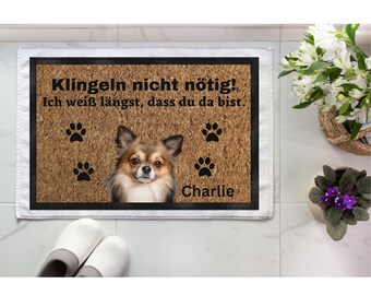 Personalized Chihuahua doormat - A unique decoration for animal lovers - 60 x 40 cm