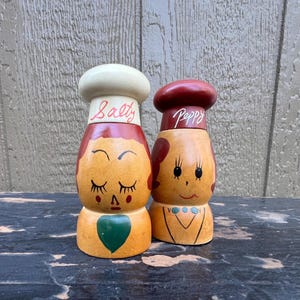 Salty Peppy Shakers - Etsy