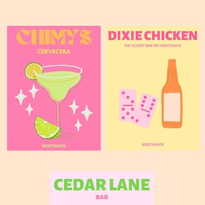 College Station Art Prints/Preppy Poster TAMU - SET 2