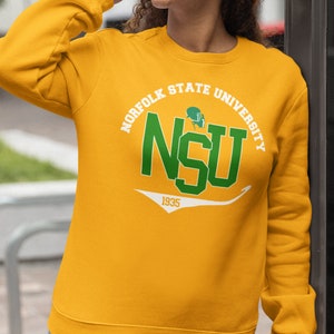 Norfolk State Classic Ed. (Sweatshirt) Norfolk Spartans Homecoming Apparel, Norfolk State Alumni Shirts, HBCU Tees, NSU Spartan Gifts
