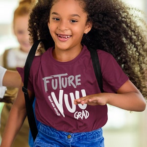 Future Virginia Union Grad - Vintage Virginia Union Youth Apparel, Retro Virginia Union Tee, Virginia Union HBCU Youth Shirts, VUU Panthers