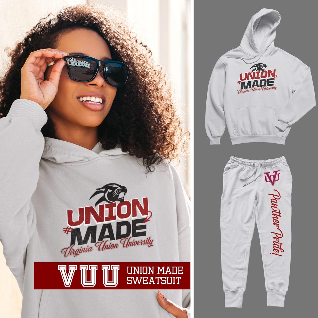 Virginia Union University Panthers - VUU Union Made Sweatsuit