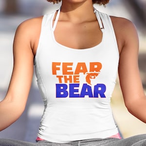 Fear The Bear (Tank) - Morgan State Bears, Morgan State Apparel, Retro Morgan State HBCU Merch, Morgan State Alumni Hoodies & Sweatshirts