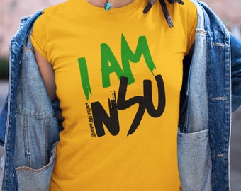 I AM Norfolk State, Norfolk Spartans, Retro NS U Apparel, Vintage Norfolk State Alumni Shirt, Norfolk HBCU Tees, Spartan Hoodie & Sweatshirt