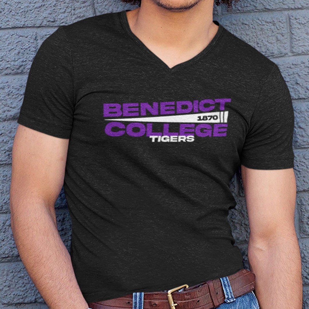 Benedict Flag Ed vneck Benedict Tigers Tees, Benedict