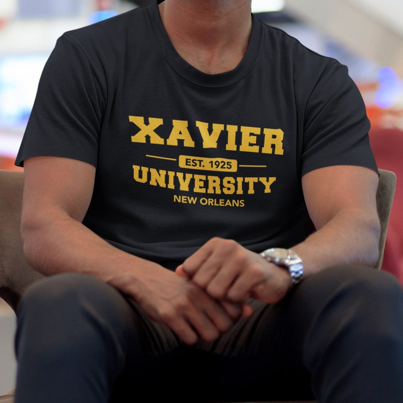 Xavier Alumni Ed. Vintage Xavier Gold Nuggets Apparel, Xavier Univ HBCU