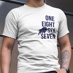 One Eight Six Seven - 1867 Howard University Alumni Tee, Howard College Apparel Shirt, Howard Bison T-Shirt, Howard HBCU Sweatshirts