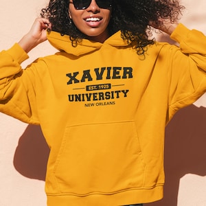 Xavier Alumni Ed (Hoodie) Xavier Gold Nuggets Apparel, Xavier HBCU Alumni Tee, Xavier University Homecoming Shirt, XULA Nuggets Gifts