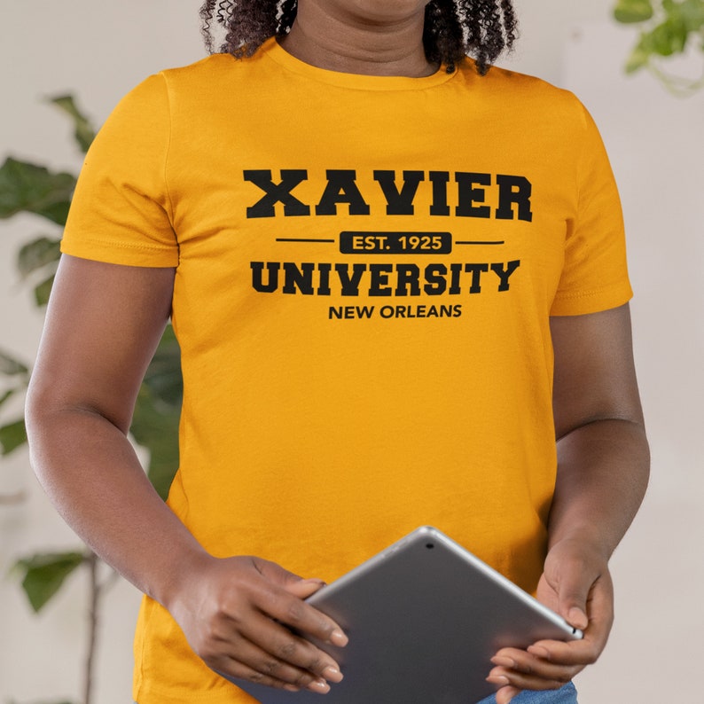 Xavier Alumni Ed. Vintage Xavier Gold Nuggets Apparel, Xavier Univ HBCU