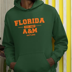 FAMU (Hoodie) - Rattlers Alumni Apparel, FAMU Homecoming, FAMU Shirt, FAMu Rattlers Hoodies and Sweatshirts, HBCu Academic Apparel