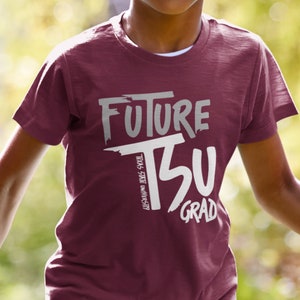 Future Texas Southern Grad - Vintage Texas Southern Tigers Youth Apparel, Retro Texas Southern Tigers Tee, Texas Southern Youth Shirts