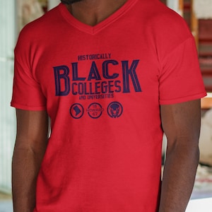 Howard Legacy Edition (V-Neck) Howard Alumni Tee, Howard Univ Shirt, Howard HBCU Hoodies & Sweatshirts, Howard Bison Tees, College Apparel