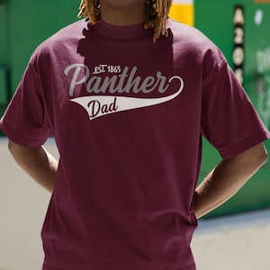 Panther Dad 1865 - Vintage Virginia Union Apparel, Virginia Union Tee, Virginia Union HBCU Hoodies & Sweatshirts, Virginia Union Panthers