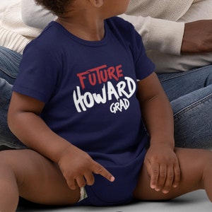 Future Howard University Grad (Infant Bodysuit) - HBCU Howard Kids Clothing, Howard Alumni Tee, Howard Infant Baby Bodysuits, Howard Youth