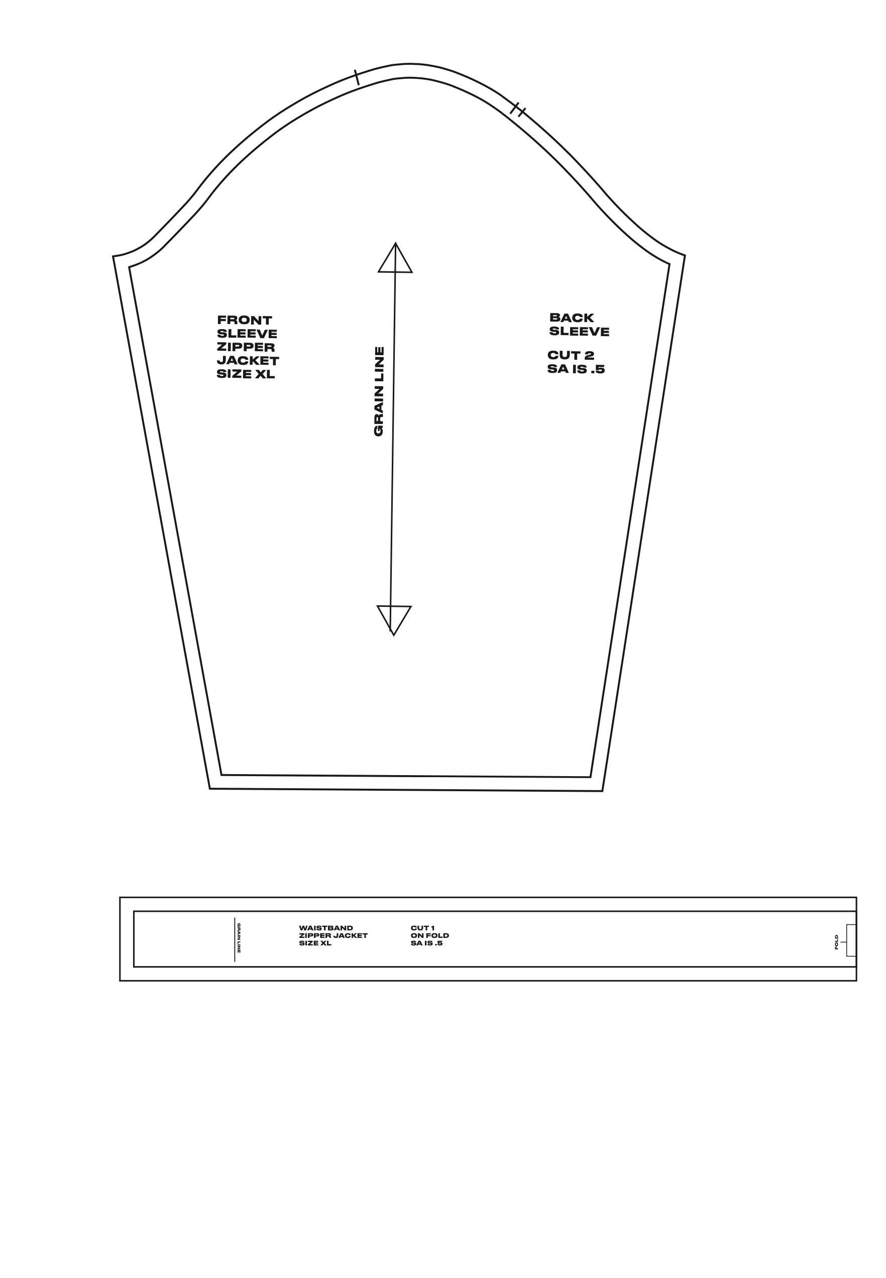 Zipper Jacket Sewing Pattern PDF Download, Carhartt Style Work Jacket ...