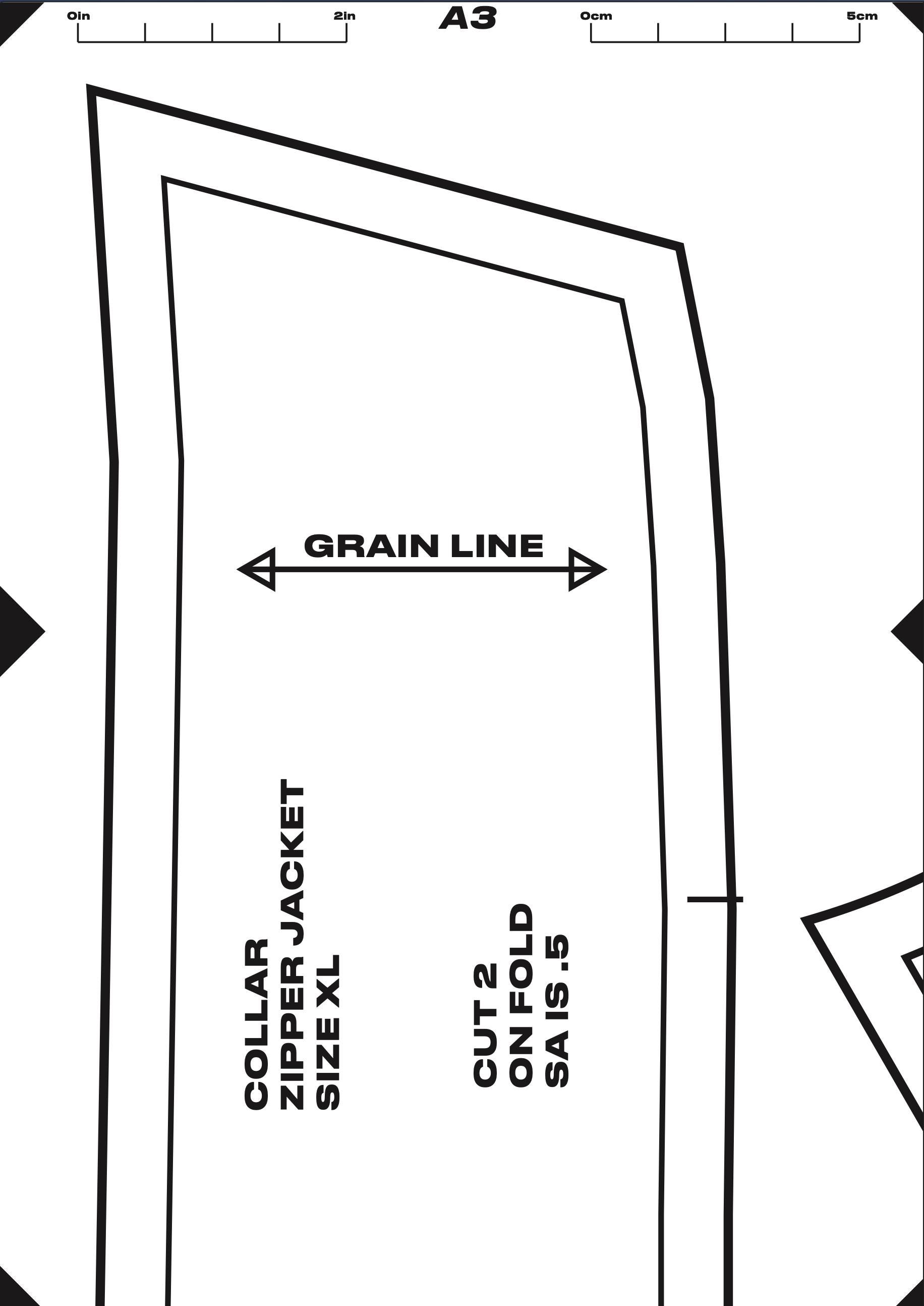 Zipper Jacket Sewing Pattern PDF Download, Carhartt Style Work Jacket ...