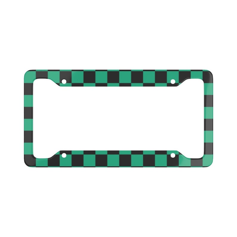 Demon Anime Slayer License Plate Frame 