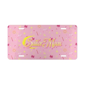 Sailor Kawaii Anime License Plate