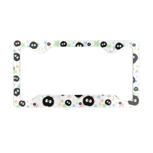 Anime Inspired License Plate Frame Special Metal Car License Etsy