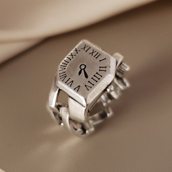 Clock Ring Etsy