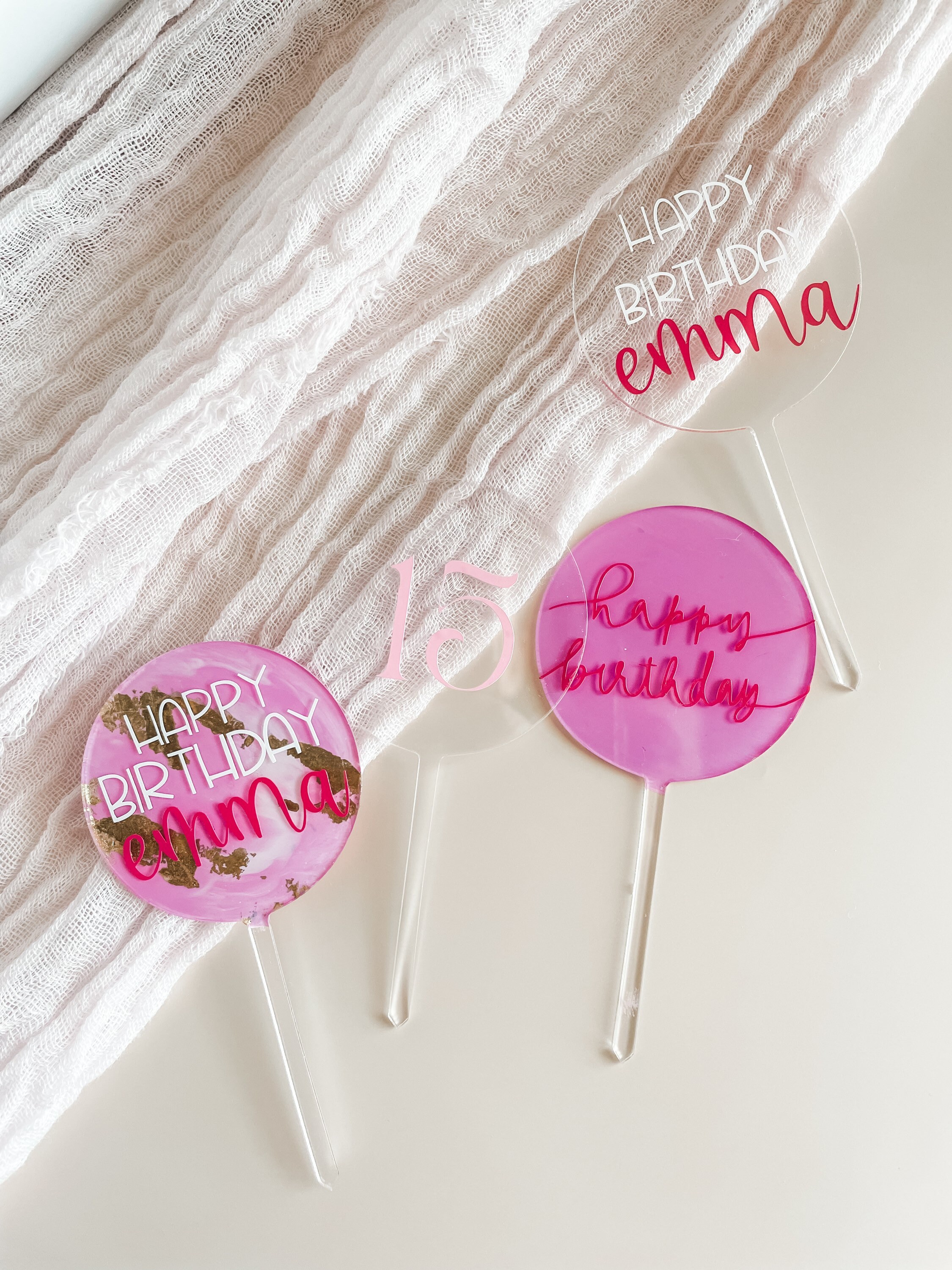 Cupcake Toppers, Happy Birthday, Happy Birthday Cupcake Toppers