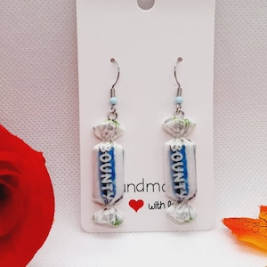 Chocolate earrings, kawaii earrings, candy earrings