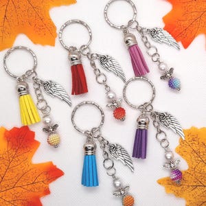 Keychain, year 2025, angel, guardian angel, Christmas gift, angel, souvenir, lucky charm, for colleagues