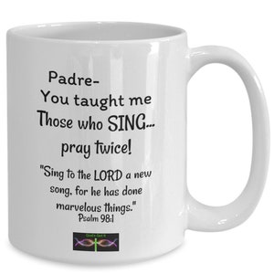 God&#39;s Got It Mug,Padre You Taught Me,Gift,Christian Woman, Man,Dad,Mom,Lord,God,Jesus,Scripture,Bible, Holy Spirit Gift, Women, Pastor,Faith