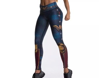 Wonder Woman Leggings - Etsy Australia