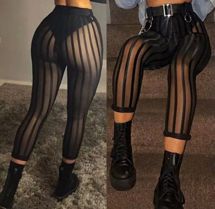 See Through Pants Girls