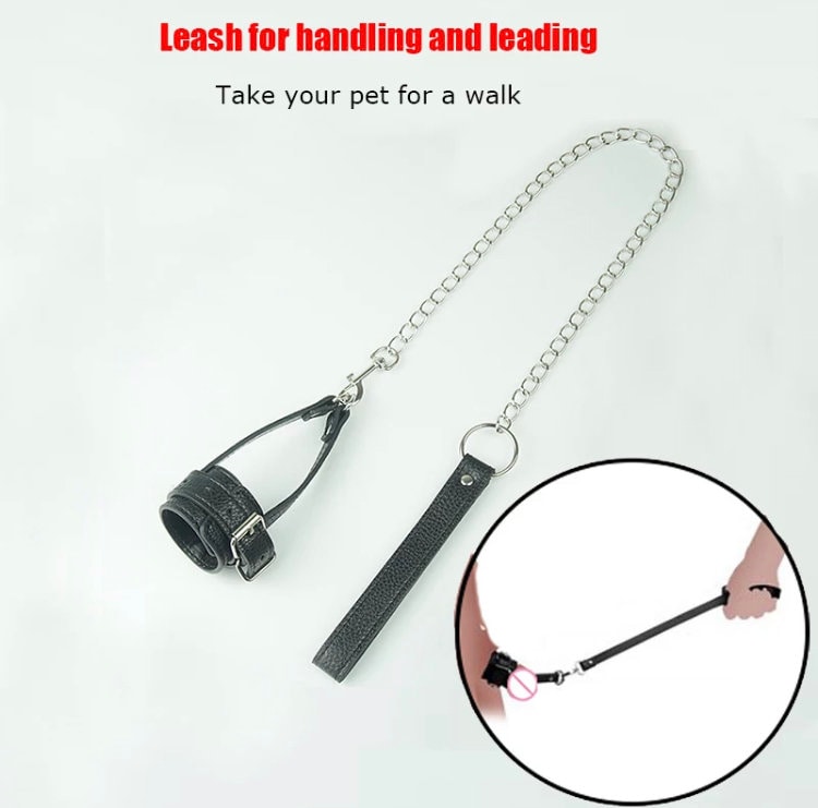 Ball Leash Restraint Cock Ring Foreplay Holder Submissive BDSM Etsy