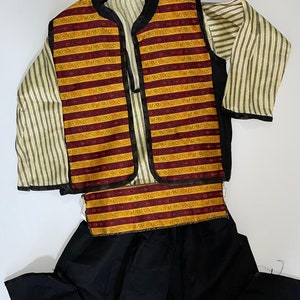 Handmade Syrian Clothes Heritage For Children Syrian 5 pcs Comfortable Clothes