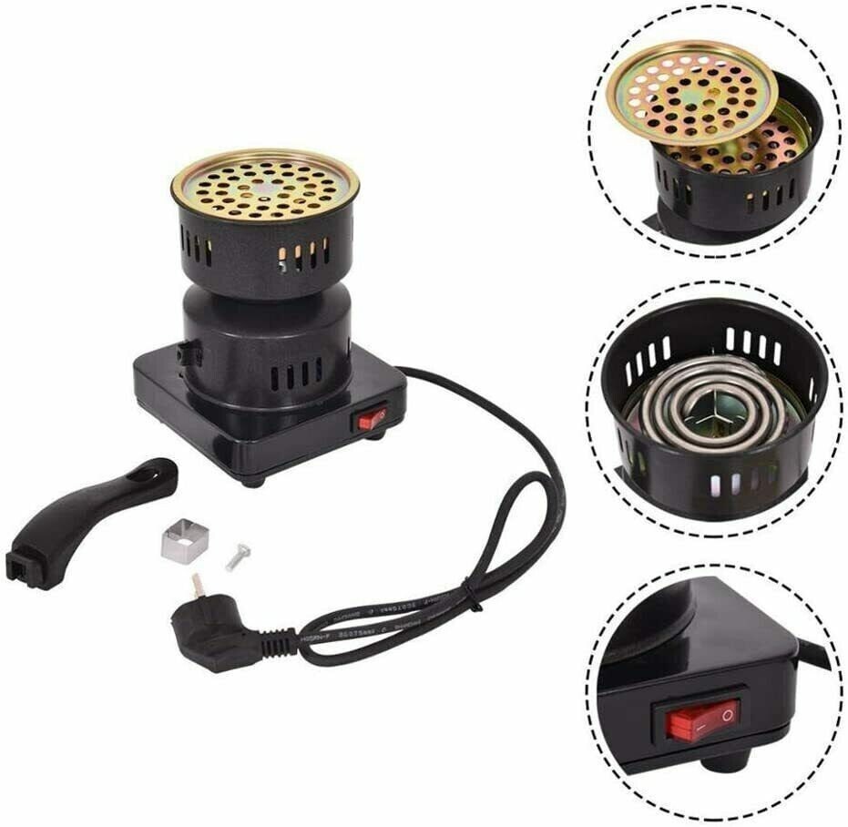 Portable Electric Coal Burner For Quick Heating And Italy - Foto 3