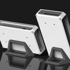 Angled Display Stands for Mean Well Power Supply Enclosure